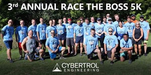 Cybertrol Engineering 3rd Annual Race the Boss 5K | Employee Event