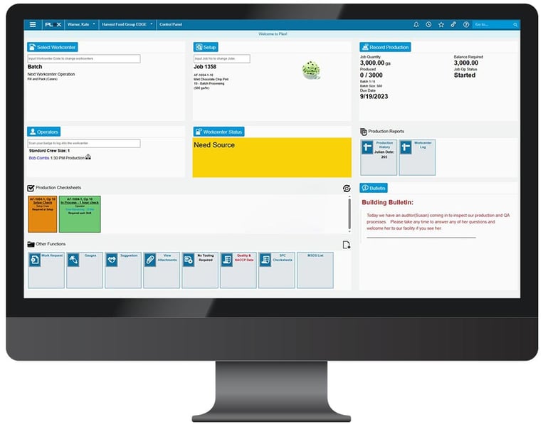 PlexRockwell-Automation-MES-Dashboard-on-Device-Screen