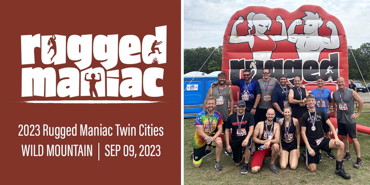 Cybertrol Employees Conquer the 2023 Rugged Maniac Twin Cities